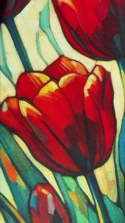 Crimson Tulips